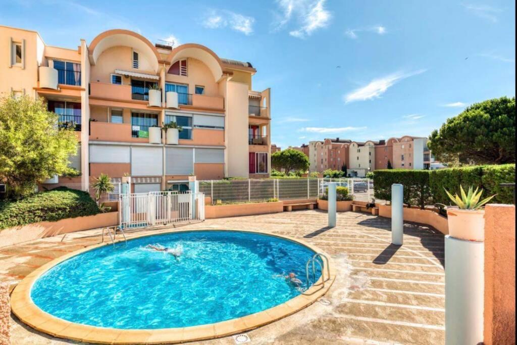 Residence Port Soleil Duplex T3 46 M2 Climatise Gruissan Exterior foto