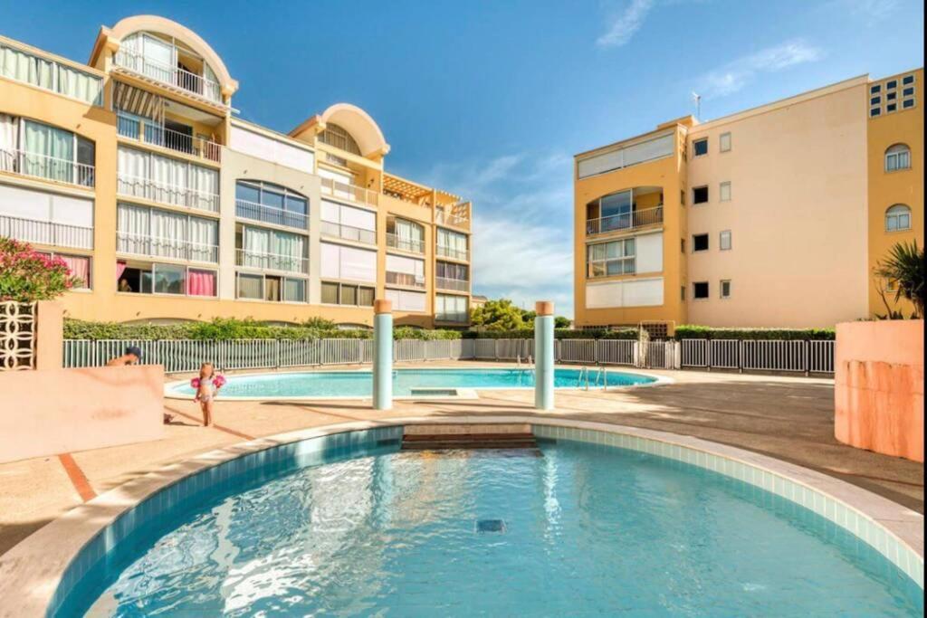 Residence Port Soleil Duplex T3 46 M2 Climatise Gruissan Exterior foto